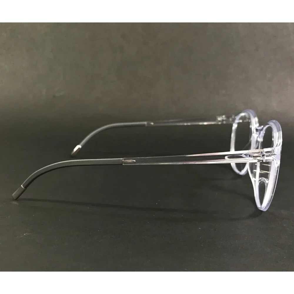 Silhouette Eyeglasses Frames SPX 2929 75 1010 EOS View Crystal Clear 49-18-130